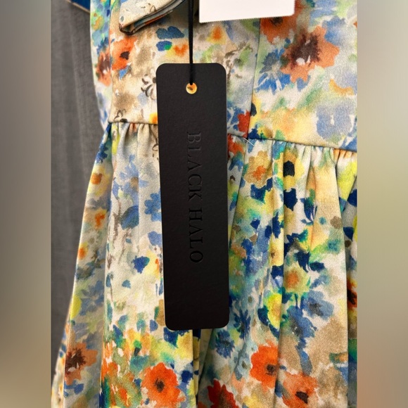 NWT Black Halo Women's Booker Mini Dress Size 2 - Picture 8 of 9